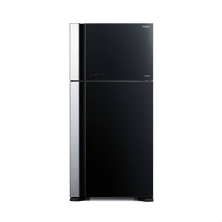 HITACHI ตู้เย็น 2 ประตู RVG550PDX  19.4Q กระจกดำ