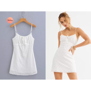เดรสกระโปรง  Teresa white Dress 🐇☁️