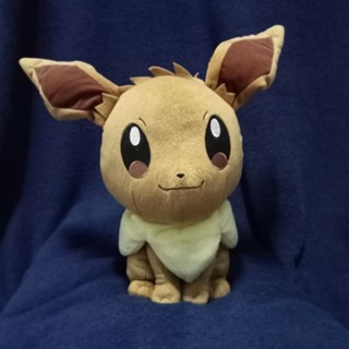 ตุ๊กตา​อีวุย​ (Eevee) Pokemon ตัวใหญ่​ 12​ นิ้ว ลิขสิทธิ์​แท้​ Banpresto​ งานสวย​ ป้ายชัด