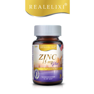 Real Elixir ZINC PLUS 15 mg. (30 capsules)