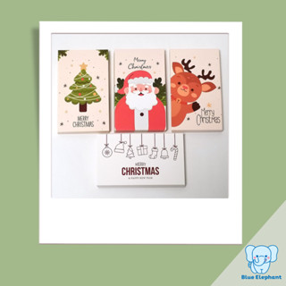 Blue Elephant การ์ดMerry Christmas จีบลูกค้า