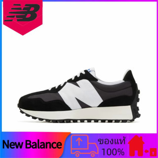 ของแท้ 100% New Balance NB 327 รองเท้าวิ่งสวมทนลำลองสีดำ