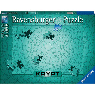 RAVENSBURGER: KRYPT - Metallic Mint (736 Pieces) [Jigsaw Puzzle]