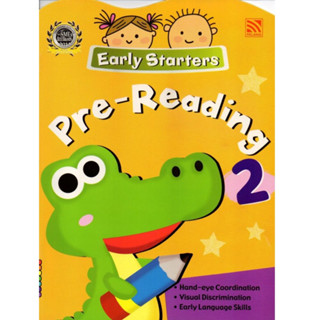 ^NANMEEBOOKS หนังสือ EARLY STARTERS - PRE-READING 2 เพอลังอิ