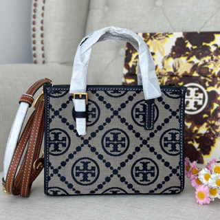 🍀🍀Tory burch Mini T Monogram Square Tote🍀🍀