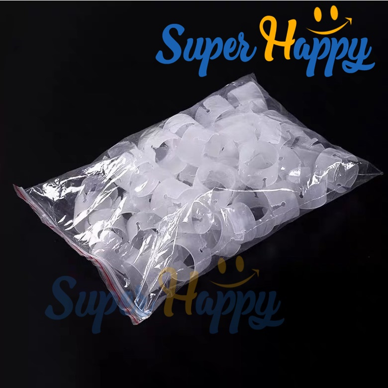 ข้อต่อลูกโป่ง(ยกห่อ 50 ชิ้น) สำหรับล็อคลูกโป่ง ทำซุ้ม จัดช่อ คลิปล็อคลูกโป่ง อุปกรณ์จัดซุ้มลูกโป่ง