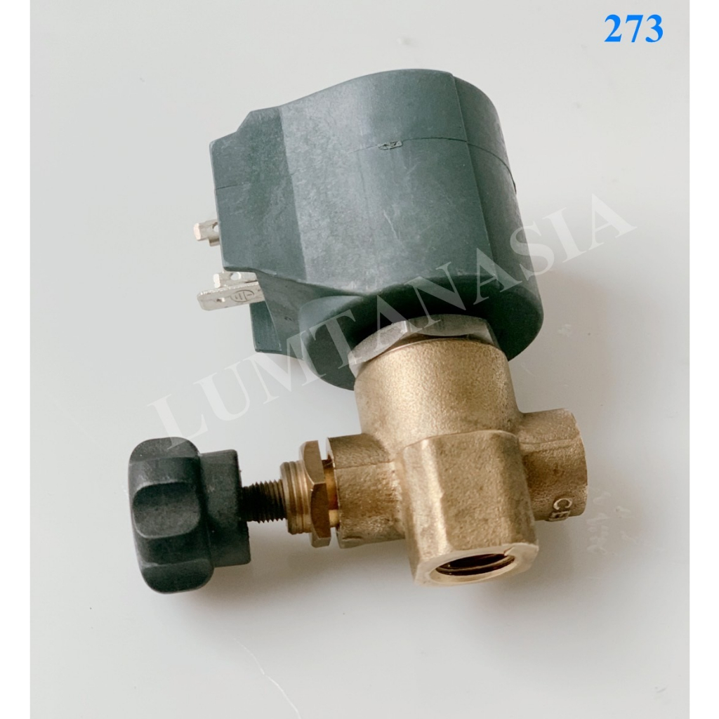 โซลินนอยด์วาล์วสตีม Steam Solenoid valve 1/4" อะไหล่เตารีด(LTA00298)