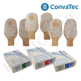 Convatec Sur-Fit Natura Opaque ถุงเก็บอุจจาระหน้าท้อง แบบถุงขุ่น (เฉพาะถุง) (1 ถุง)