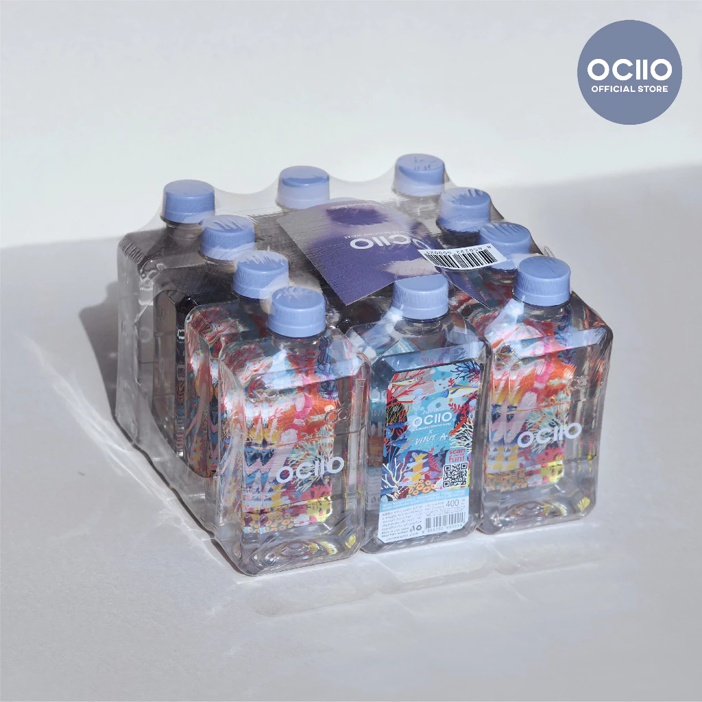 (400ml แพ็ค 12 ขวด) The Ocean Club, OCIIO โอซีโอน้ำดื่มออกซิเจน