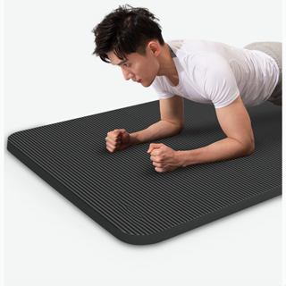 เสื่อโยคะ NBR Yoga mat แผ่นรองโยคะ หนา 15 มิล ขนาด 181 x 60 cm ฟรีสายหิ้วพกพา เสื่อโยคะ ฟรีสายรัด