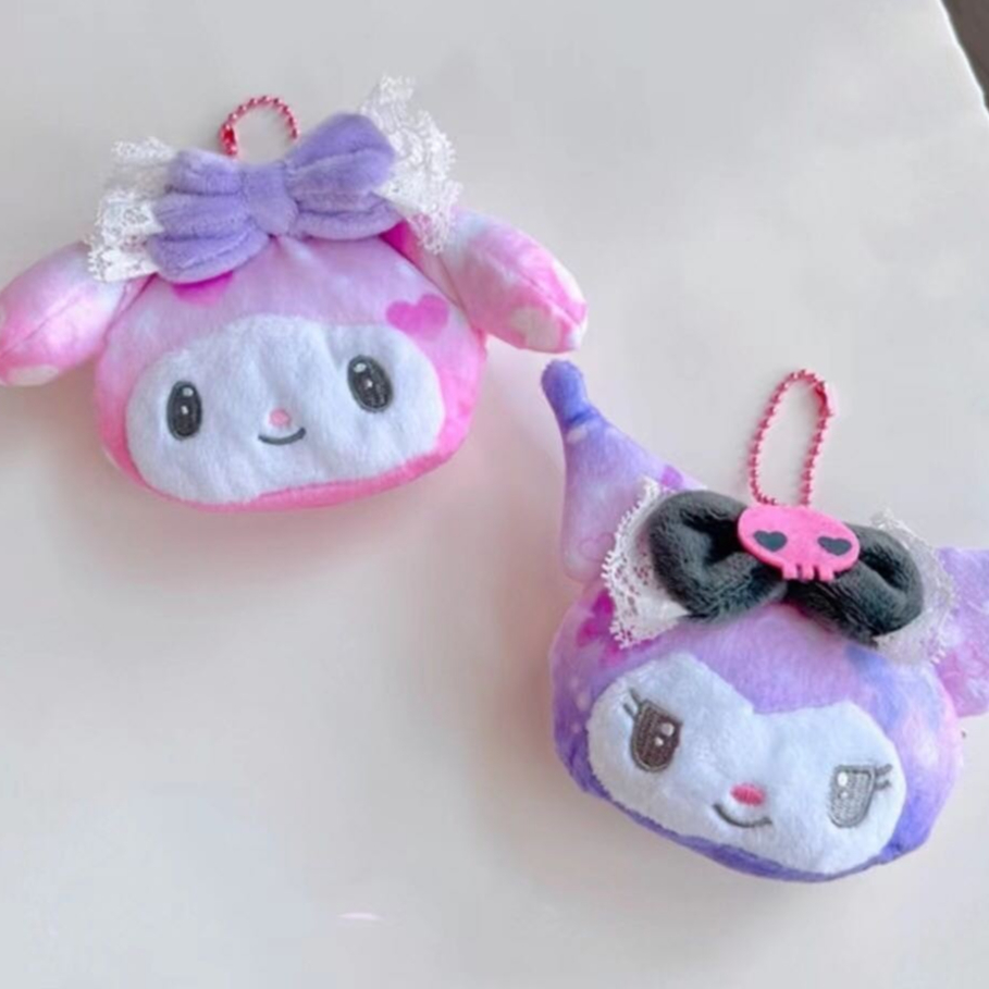 (พร้อมส่ง🌷) Melody & Kuromi พวงกุญแจ กระเป๋าน่ารัก พวงกุญแจกระเป๋า