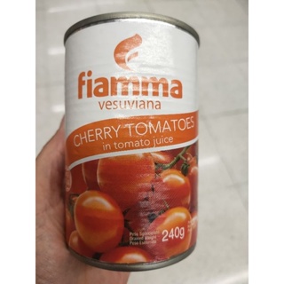 Fiamma Vesuviana Cherry Tomatoes In Tomato Juice  มะเขือเทศเชอร์รี่ในน้ำมะเขือเทศ 400 กรัม