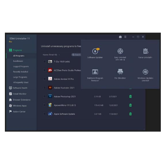IObit Uninstaller Pro 12.4.0.4 ถอนการติดตั้ง แบบหมดจด