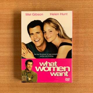 DVD : What Women Want (2000) ผมรู้นะ คุณคิดอะไร [มือ 1 ปกสวม] Mel Gibson Helen Hunt ดีวีดี หนัง แผ่นแท้