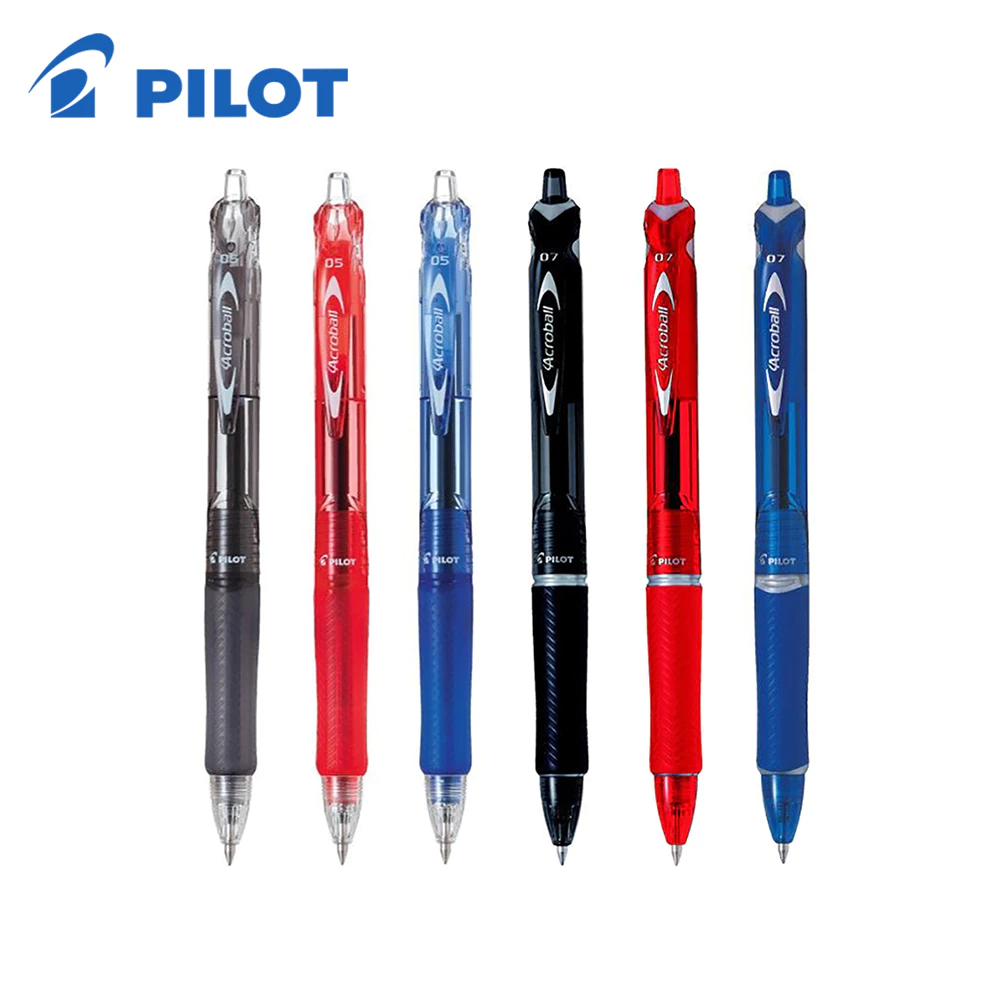ปากกาลูกลื่น Pilot Acroball 0.5mm (BAB-15EF) , 0.7mm (BAB-15F) / ไส้ปากกา ของแท้จากญี่ปุ่น 🎌 [S24]