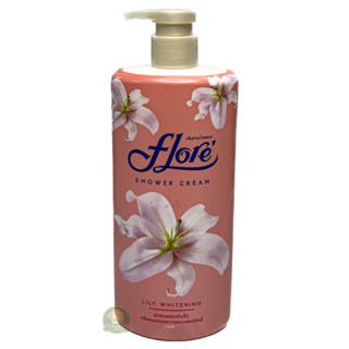 Flore สบู่เหลว สูตร ลินลี่ไวท์เทนนิ่ง 500 มล.