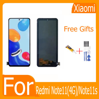 หน้าจอ Lcd ใช้ร่วมกับ xiaomi Redmi Note 11(4G) อะไหล่จอ จอชุด พร้อมทัชสกรีน จอ + ทัช เสียวหมี่ Redmi Note11(4G)/Note11s