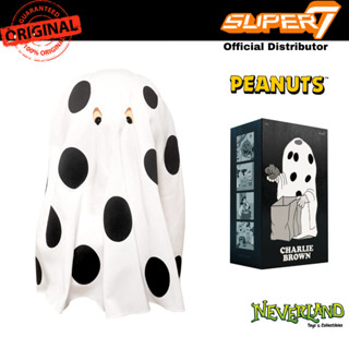 Super7 Peanuts Supersize Charlie Brown Ghost Sheet Figure