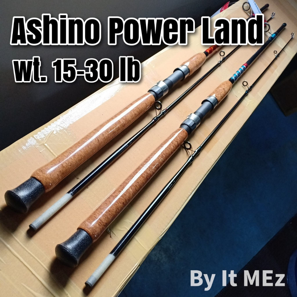 ของแท้ ราคาถูก คันเบ็ดตกปลา คันหน้าดิน Ashino Power Land Line wt. 15-30 lb เหมาะกับงานหน้าดิน งานชายฝั่ง Spinning