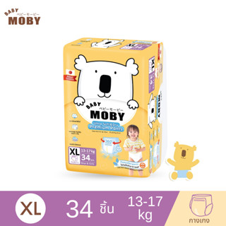 Baby Moby กางเกงผ้าอ้อมเด็ก ขนาด XL แพ็ค 34 ชิ้น Pants Diapers