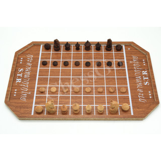 (ตัวแทนchessgo)ชุดหมากรุกไทยไม้อัด(ตัวไม้รุ่นปกติ)