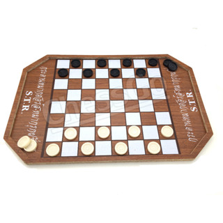 (ตัวแทนchessgo)ชุดหมากฮอสไม้อัด(ตัวพลาสติก)