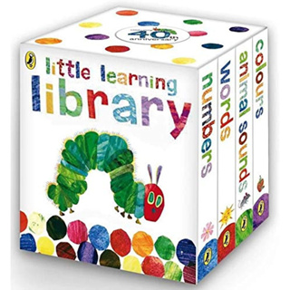 *ส่งทุกวัน*  *ลิขสิทธิ์แท้ original* บอร์ดบุ๊คเล่มเล็ก ขนาด 9x9.5 cm  Very Hungry Caterpillar Little Learning Library Ha