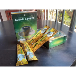 กาแฟสมุนไพร กาแฟสำเร็จรูปชนิดผง ตรา เครียร์ คอฟฟี่ CLEAR COFFEE