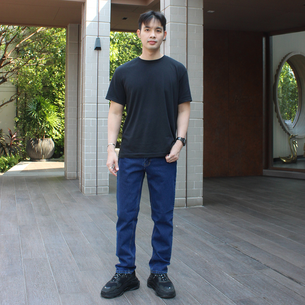 Golden Zebra Jeans กางเกงยีนส์ชายทรงขากระบอกไซส์เล็กไซส์ใหญ่ กางเกงยีนวินเทจ ส่งเปลี่ยนฟรี - รูปที่ 2