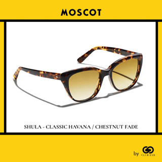 MOSCOT แว่นกันแดด มอสคอต รุ่น SHULA สีกรอบ CLASSIC HAVANA สีเลนส์ CHESTNUT FADE ไซซ์ 52 ของแท้ มีประกัน