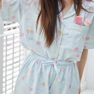 ชุดนอน sliptosleep - Sweet Dream Shorts Set