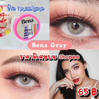 คอนแทคเลนส์ 🎀 Bena Gray 🎀(Kitty Kawaii)เลนส์ขนาดมินิสีเทาสายฝอ💝เซ็กซี่สวยขายดี