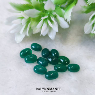 พลอยโมราแท้ ( Chrysoprase ) ขนาดพลอยประมาณ 5 x 7 มิล สอบถามทางข้อความได้ค่ะ