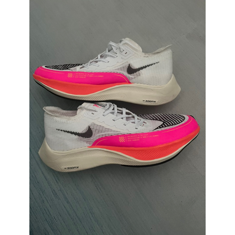 รองเท้า Nike ZoomX Vaporfly NEXT% 2 “White Pink” มือสอง ของแท้💯(size 42/26.5cm)