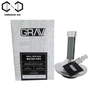 แจกันแก้ว บ้องแก้ว GRAV Labs Pipe With logo 8 inches GR96