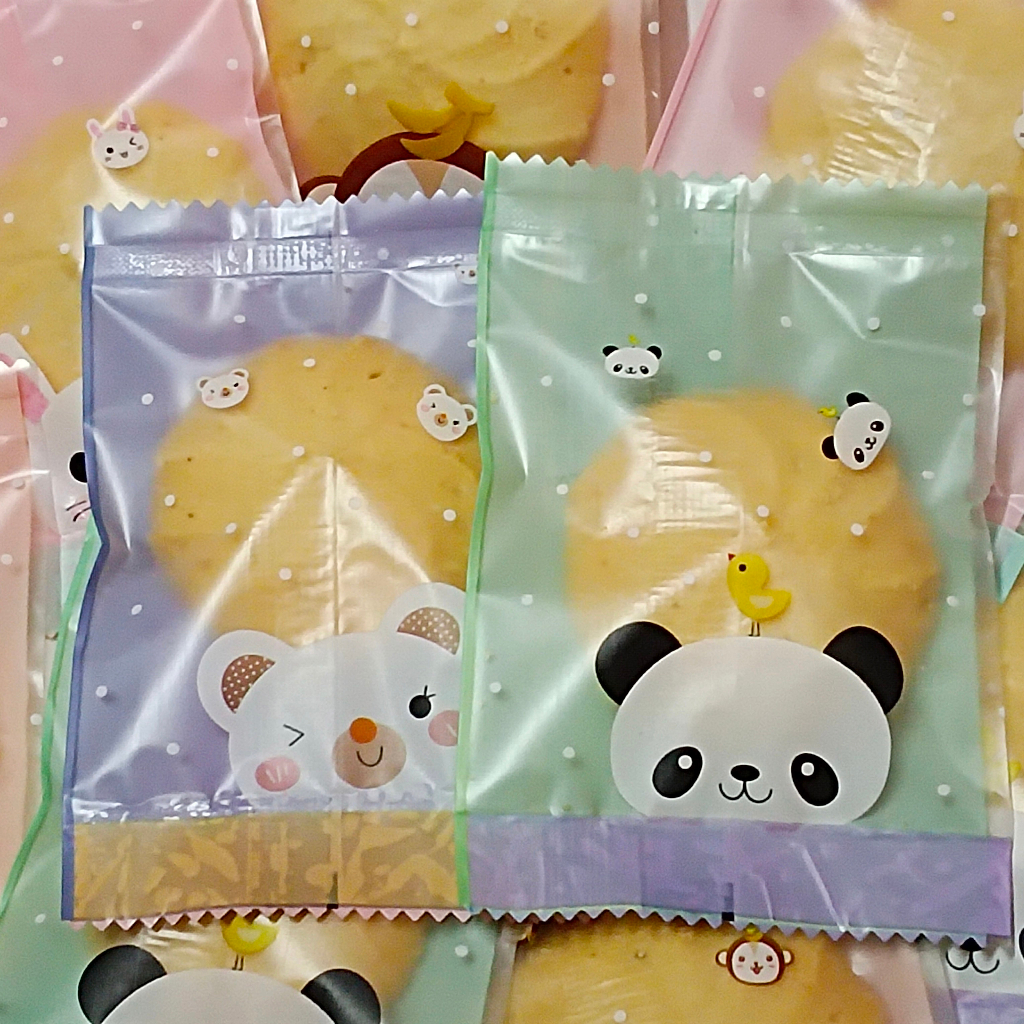คุ้กกี้เนย ของแถม ของแจก ของจีบลูกค้า รสชาติกรอบ หอม อร่อย แพ็กถุงลายน่ารัก คละลาย สั่งขั้นต่ำ 10 ชิ้น