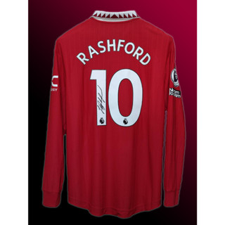 เสื้อเหย้า player Manchester United 2023 แขนยาวพร้อมลายเซ็น Marcus Rashford