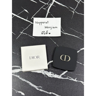 (New/แท้💯) กระจก Dior กระจกตลับพกพา CD สีดำสวยหรู มีกล่อง