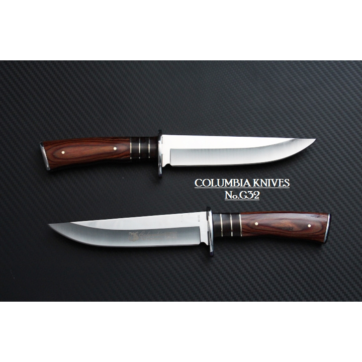 มีดเดินป่าCOLUMBIA รุ่น G32 เรียบหรูพร้อมซองไนลอน ขนาด 12 นิ้ว