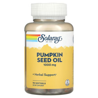 Solaray Pumpkin Seed Oil 1000 mg 90 Softgels