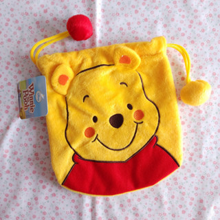 กระเป๋าหูรูด หมีพูห์ (Winnie the Pooh Bags) ลิขสิทธิ์ Disney