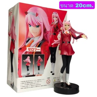 โมเดล DARLING in the FRANXX Zero Two ซีโร่ ทู ขนาด20cm. มีกล่อง