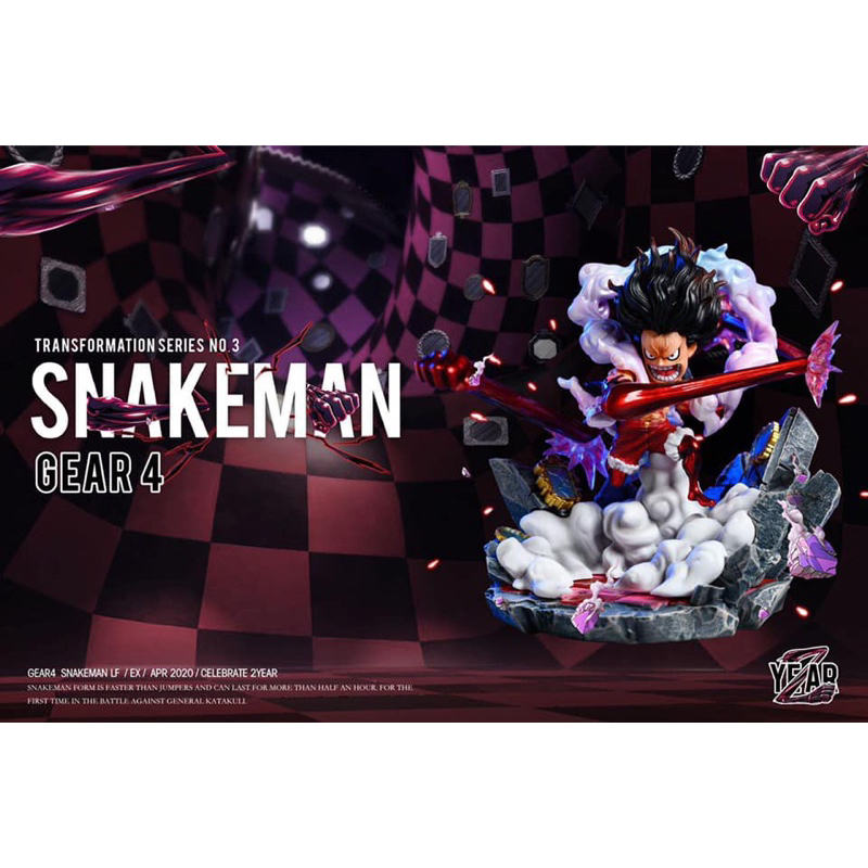 Resin WCF OnePiece- Luffy Snakeman by YZ STUDIO