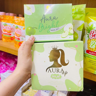 เซตหน้าใสตัวขาว ออร่าไบร์ท+ออร่าวีไอพี ของแท้พร้อมส่งมีปลายทาง