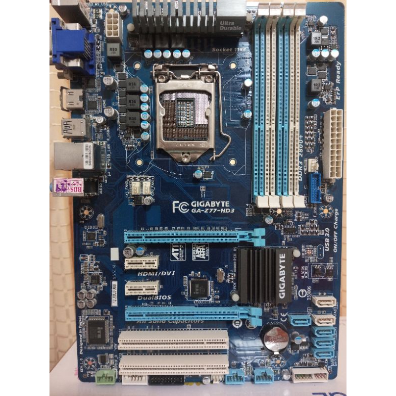 Mainboard 1155 GIGABYTE Z77-HD3 Socket 1155