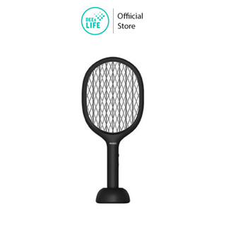 [ของแท้} PANDO Electric Mosquito Swatter ไม้ตียุงอัจฉริยะ ทำงานด้วยแสง Black light รุ่น S1 สีดำ