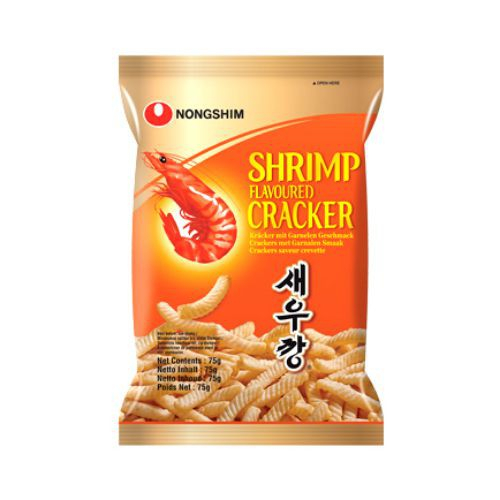 [ลด 50% ใช้โค้ด DET50MAY] นงชิม ข้าวเกรียบกุ้ง 75G.Shrimp Crackers