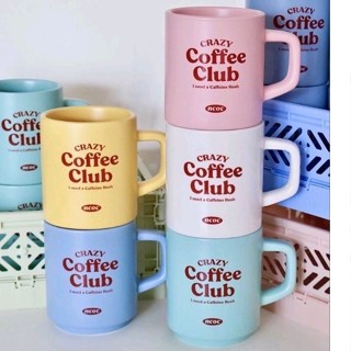 พร้อมส่ง🛒 แก้วกาแฟ แก้วmug Coffee Club รุ่นนี้น่ารักมากๆ