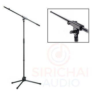 ขาไมค์ K&amp;M Konig &amp; Meyer รุ่น 21070 อย่างดี (Made in Germany) Professional Boom Mic Stand