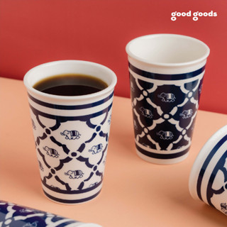 แก้วเซรามิกลายสับปะรด พร้อมฝา Good Goods